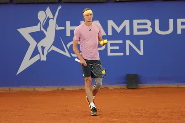 Tennis Men ATP, Tennis Men Tour 500 European Open Hamburg, Hamburg Open ATP 500 2024 , 17 07 2024 Alexander Zverev GER Copyright: FernandoxSoares