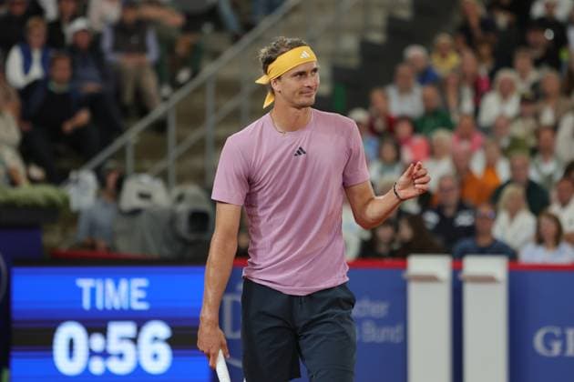 Tennis Men ATP, Tennis Men Tour 500 European Open Hamburg, Hamburg Open ATP 500 2024 , 17 07 2024 , Alexander Zverev GER disappointed about the decision Copyright: FernandoxSoares