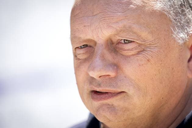 BUDAPEST - Fred Vasseur (Ferrari) arrives at the Hungaroring Circuit in the run-up to the Hungarian Grand Prix. ANP SANDER KONING xVIxANPxSportx xxANPxIVx 503710527 originalFilename: 503710527.jpg