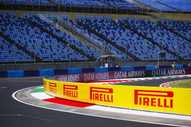 Last corner, track, piste, illustration during the Formula 1 Hungarian Grand Prix 2024, 13th round of the 2024 Formula One World Championship, WM, Weltmeisterschaft from July 19 to 21, 2024 on the Hungaroring, in Mogyorod, Hungary - F1 - HUNGARIAN GRAND PRIX 2024 DPPI Panoramic  240718_R11_UNGHERIA_DP_EA029556