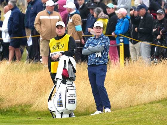 Robert MacIntyre (SCO) on 4th hole. The British Open Championship, Day One, Golf, Royal Troon, Troon, UK - 18 July 2024  Copyright: xStuartxWallace Shutterstockx 14588001s