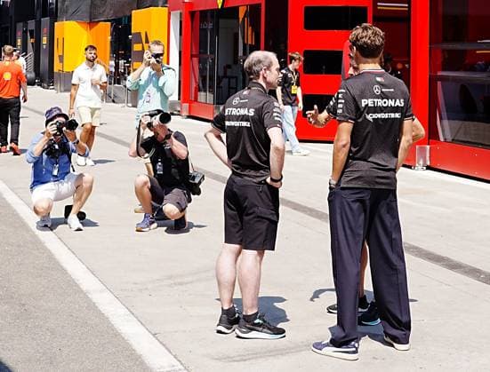 18 07 2024, Hungaroring, Budapest, FORMULA 1 HUNGARIAN GRAND PRIX 2024 , in the picture George Russell GBR , Mercedes AMG Petronas Formula One Team Defodi 506 20240718 hbr 0286 Defodi-506