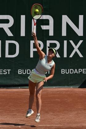 Eva Lys (GER) during the round 16 match vs. Bernarda Pera (USA) at the WTA250 Hungarian Gran Prix Tennis on 18th July 2024 at Romai Teniszakademia, Budapest, Hungary  Copyright: xVincenzoxOrlando IPAxSportx xipax xx IPA_48088069 IPA_Agency_IPA48088069
