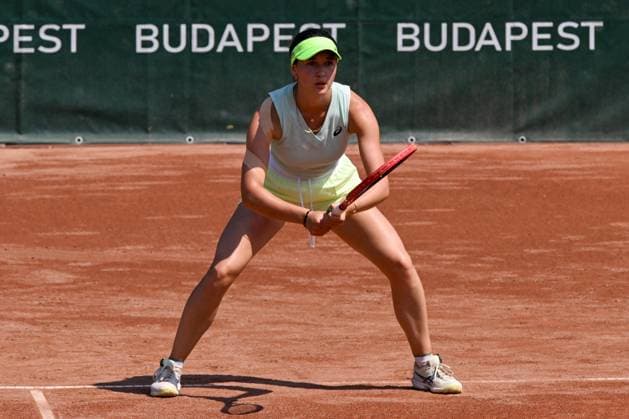 Hungary: Eva Lys (GER) during the round 16 match vs. Bernarda Pera (USA) at the WTA250 Hungarian Gran Prix Tennis on 18th July 2024 at Romai Teniszakademia, Budapest, Hungary International Tennis match - WTA, Tennis Damen Hungarian Grand Prix - Round of 16 and Quarter finals  - ZUMAp169 20240718_zsa_p169_052 Copyright: xVincenzoxOrlando IPAxSportx
