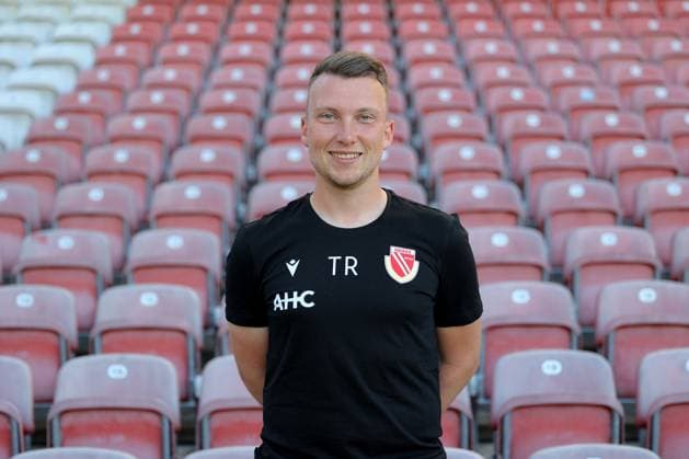 Tobias Röder Co Coach FC Energie Cottbus 3 Liga, portrait date 2024 2025 FC Energie Cottbus, 3 Liga, portrait date 2024 2025