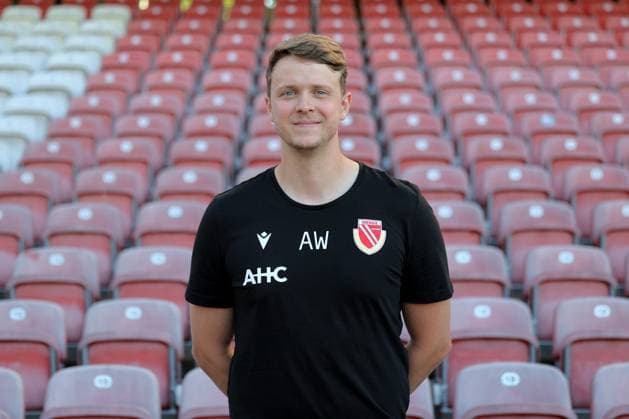 Anton Wittmann Goalkeeper Coach FC Energie Cottbus 3 Liga, portrait date 2024 2025 FC Energie Cottbus, 3 Liga, portrait date 2024 2025