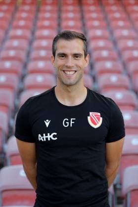 Gian Luca Fraternali Fitness Coach FC Energie Cottbus 3 Liga, Porträttermin 2024 2025 FC Energie Cottbus, 3 Liga, Porträttermin 2024 2025