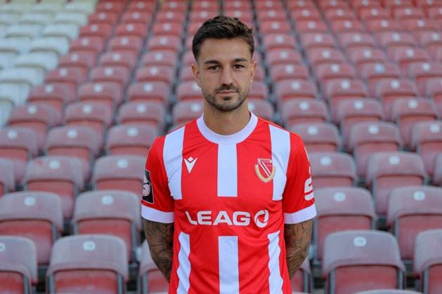 Filip Kusic FC Energie Cottbus 3 Liga, portrait date 2024 2025 FC Energie Cottbus, 3 Liga, portrait date 2024 2025