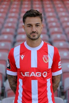 Filip Kusic FC Energie Cottbus 3 Liga, portrait date 2024 2025 FC Energie Cottbus, 3 Liga, portrait date 2024 2025