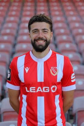 Dominik Pelivan FC Energie Cottbus 3 Liga, portrait date 2024 2025 FC Energie Cottbus, 3 Liga, portrait date 2024 2025
