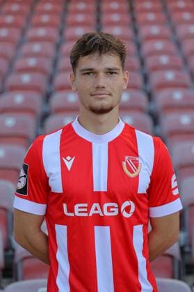Janis Juckel FC Energie Cottbus 3 Liga, portrait date 2024 2025 FC Energie Cottbus, 3 Liga, portrait date 2024 2025
