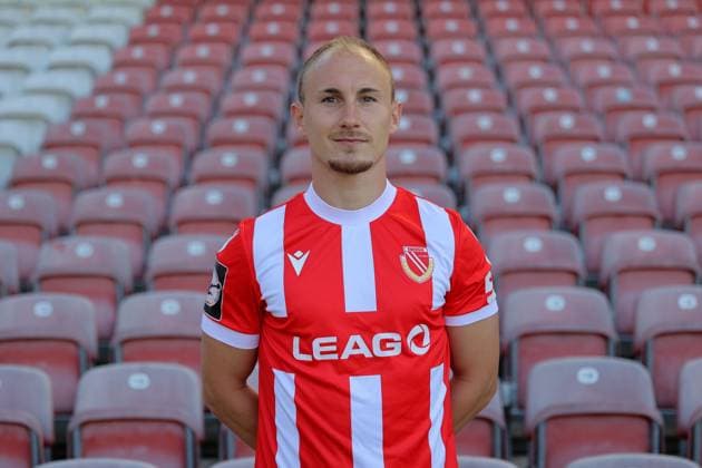 Tobias Hasse FC Energie Cottbus 3 Liga, portrait date 2024 2025 FC Energie Cottbus, 3 Liga, portrait date 2024 2025