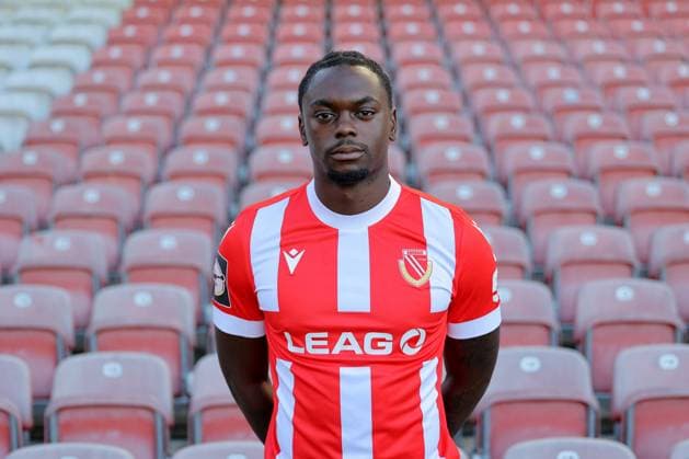 Rudolf Ndualu FC Energie Cottbus 3 Liga, portrait date 2024 2025 FC Energie Cottbus, 3 Liga, portrait date 2024 2025
