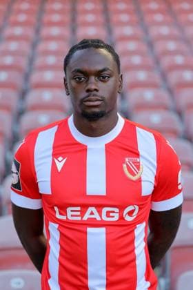 Rudolf Ndualu FC Energie Cottbus 3 Liga, portrait date 2024 2025 FC Energie Cottbus, 3 Liga, portrait date 2024 2025