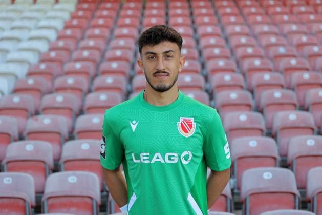 Karl Pischon FC Energie Cottbus 3 Liga, portrait date 2024 2025 FC Energie Cottbus, 3 Liga, portrait date 2024 2025