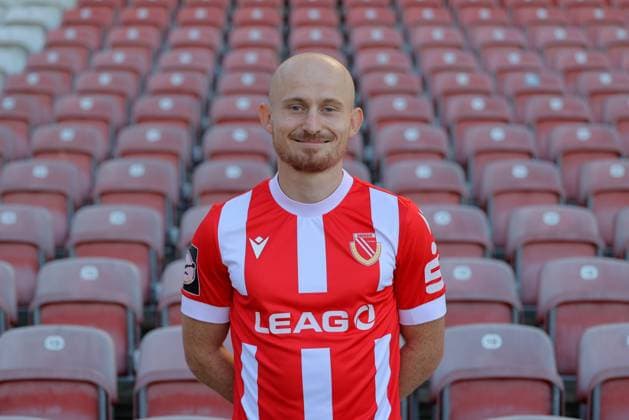 Maximilian Krauß FC Energie Cottbus 3 Liga, portrait date 2024 2025 FC Energie Cottbus, 3 Liga, portrait date 2024 2025