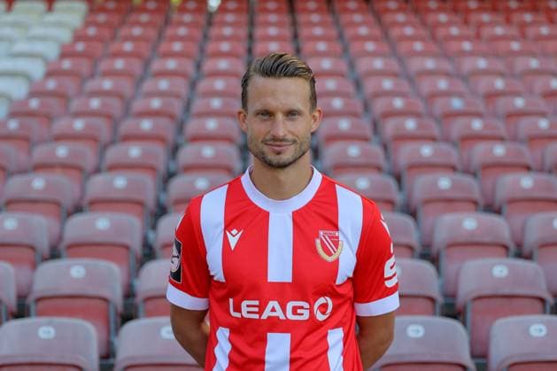 Maximilian Oesterhelweg FC Energie Cottbus 3 Liga, portrait date 2024 2025 FC Energie Cottbus, 3 Liga, portrait date 2024 2025