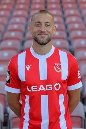 Dennis Slamar FC Energie Cottbus 3 Liga, portrait date 2024 2025 FC Energie Cottbus, 3 Liga, portrait date 2024 2025