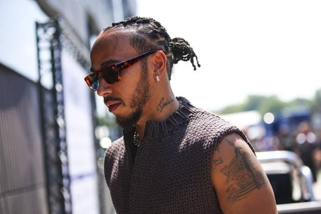 HAMILTON Lewis (gbr), Mercedes AMG F1 Team W15, portrait during the Formula 1 Hungarian Grand Prix 2024, 13th round of the 2024 Formula One World Championship, WM, Weltmeisterschaft from July 19 to 21, 2024 on the Hungaroring, in Mogyorod, Hungary - F1 - HUNGARIAN GRAND PRIX 2024 DPPI Panoramic  240718_R11_UNGHERIA_DP_EA029896