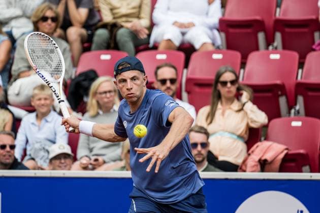 240718 Tallon Griekspoor of Netherland during day 4 of the Nordea Open on July 18, 2024 in Bastad Photo Niclas Jönsson BILDBYRAN COP 273 NO0288 tennis atp 250 nordea open bbeng  Copyright: NICLASxJÖNSSON BB240718NO004
