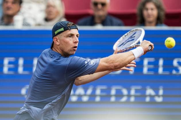 240718 Tallon Griekspoor of Netherland during day 4 of the Nordea Open on July 18, 2024 in Bastad Photo Niclas Jönsson BILDBYRAN COP 273 NO0288 tennis atp 250 nordea open bbeng  Copyright: NICLASxJÖNSSON BB240718NO005