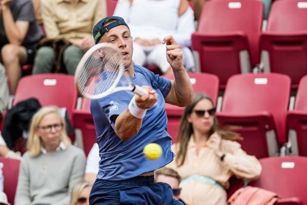 240718 Tallon Griekspoor of Netherland during day 4 of the Nordea Open on July 18, 2024 in Bastad Photo Niclas Jönsson BILDBYRAN COP 273 NO0288 tennis atp 250 nordea open bbeng  Copyright: NICLASxJÖNSSON BB240718NO009