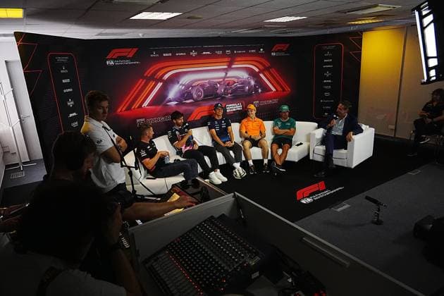 Formula 1, Hungarian GP in Budapest, Drivers press conference