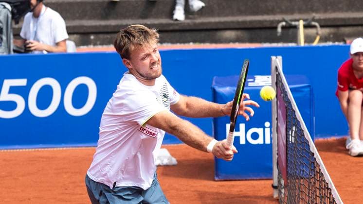 18 07 2024, ATP 500, Tennis, Men, Hamburg Open, Hamburg, Round of 16, Doubles, Kevin Krawietz Tim Pütz Germany N Vijay Sundar Prashanth Jeevan Nedunchezhiayan Indonesia Kevin Krawietz Germany Hamburg Tennis Stadion Am Rothenbaum Hamburg Germany