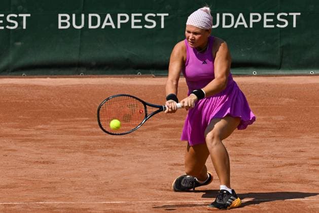 Hungary: Diana Shnaider during the round 16 match vs. Ekaterina Makarova at the WTA250 Hungarian Gran Prix Tennis on 18th July 2024 at Romai Teniszakademia, Budapest, Hungary International Tennis match - WTA, Tennis Damen Hungarian Grand Prix - Round of 16 and Quarter finals  - ZUMAp169 20240718_zsa_p169_117 Copyright: xVincenzoxOrlando IPAxSportx