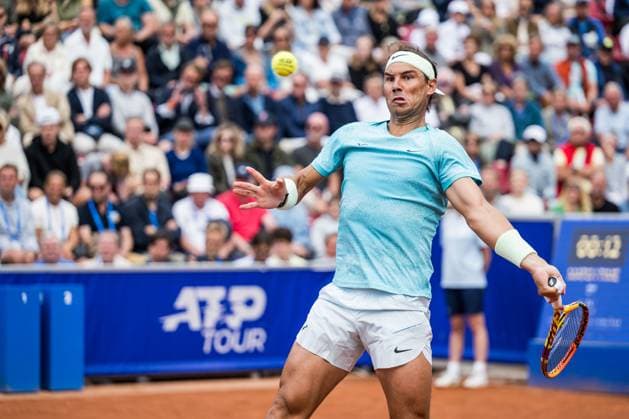 240718 Rafael Nadal of Spain during day 4 of the Nordea Open on July 18, 2024 in Bastad Photo Niclas Jönsson BILDBYRAN COP 273 NO0288 tennis atp 250 nordea open bbeng  Copyright: NICLASxJÖNSSON BB240718NO027