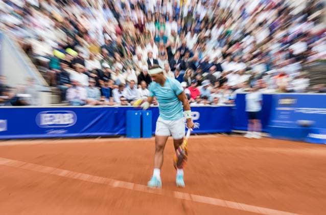 240718 Rafael Nadal of Spain during day 4 of the Nordea Open on July 18, 2024 in Bastad Photo Niclas Jönsson BILDBYRAN COP 273 NO0288 tennis atp 250 nordea open bbeng  Copyright: NICLASxJÖNSSON BB240718NO029