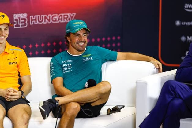 14 Fernando Alonso ESP, Aston Martin Aramco F1 Team , F1 Grand Prix of Hungary at Hungaroring on July 18, 2024 in Budapest, Hungary Photo by HOCH ZWEI Budapest Hungary