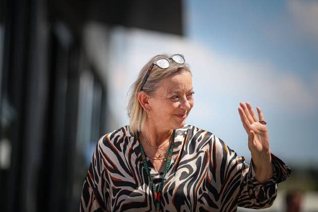 Sabine Kehm, manager of Mick Schumacher,, during the Hungarian GP, Budapest 18-21 July 2024 Formula 1 World Championship, WM, Weltmeisterschaft 2024.  Copyright: xFedericoxBasile IPAxSportx xipa-x xx IPA_48092269 IPA_Agency_IPA48092269