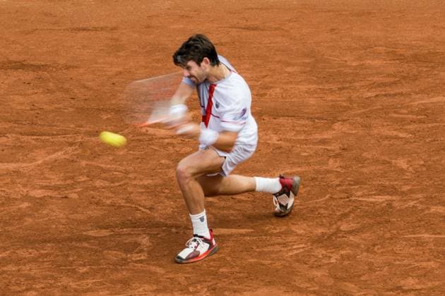 240718 Cameron Norrie of Great Britain during day 4 of the Nordea Open on July 18, 2024 in Bastad Photo Niclas Jönsson BILDBYRAN COP 273 NO0288 tennis atp 250 nordea open bbeng  Copyright: NICLASxJÖNSSON BB240718NO034