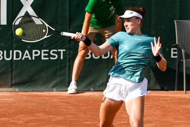 Ella Seidel (GER) during the round 16 match vs. Anna Bondar (HUN) at the WTA250 Hungarian Gran Prix Tennis on 18th July 2024 at Romai Teniszakademia, Budapest, Hungary  Copyright: xVincenzoxOrlando IPAxSportx xipax xx IPA_48093107 IPA_Agency_IPA48093107
