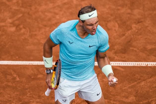 240718 Rafael Nadal of Spain celebrates during day 4 of the Nordea Open on July 18, 2024 in Bastad Photo Niclas Jönsson BILDBYRAN COP 273 NO0288 tennis atp 250 nordea open bbeng jubel  Copyright: NICLASxJÖNSSON BB240718NO070