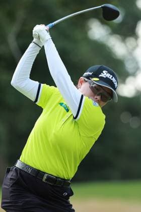 DANA Open SYLVANIA, OHIO - JULY 18: Minami Katsu of Japan tees off on the third hole during Day One of the Dana Open golf tournament at Highland Meadows Golf Club in Sylvania, Ohio USA, on Thursday, July 18, 2024. Sylvania Ohio United States  Copyright: xJorgexLemusx originalFilename:lemus-danaopen240718_npeSO.jpg