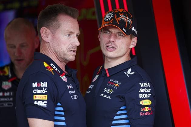 VERSTAPPEN Max (ned), Red Bull Racing RB20, portrait during the Formula 1 Hungarian Grand Prix 2024, 13th round of the 2024 Formula One World Championship, WM, Weltmeisterschaft from July 19 to 21, 2024 on the Hungaroring, in Mogyorod, Hungary - F1 - HUNGARIAN GRAND PRIX 2024 DPPI Panoramic  240718_R11_UNGHERIA_DP_EA011776