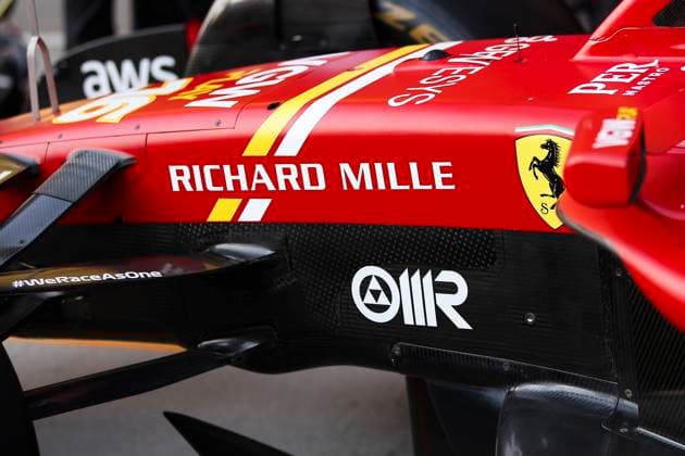 Scuderia Ferrari, Richard Mille, illustration during the Formula 1 Hungarian Grand Prix 2024, 13th round of the 2024 Formula One World Championship, WM, Weltmeisterschaft from July 19 to 21, 2024 on the Hungaroring, in Mogyorod, Hungary - F1 - HUNGARIAN GRAND PRIX 2024 DPPI Panoramic  240718_R11_UNGHERIA_DP_EA022240