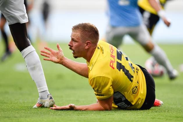 240718 Per Frick of Elfsborg during the UEFA Europa League qualification match between Pafos and Elfsborg on July 18, 2024 in Limassol Photo Alex Nicodim BILDBYRAN COP 282 AN0007 fotboll football soccer fotball uefa europa league pafos elfsborg bbeng  Copyright: ALEXxNICODIM BB240718BB671