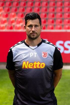 18 07 2024, Football, GER, Season 2024 2025, 2 Liga,Press event, SSV Jahn Regensburg Phlipp Tschauner SSV Jahn Regensburg, 2 BL, Porträttermin 2024 2025 DFL REGULATIONS PROHIBIT ANY USE OF PHOTOGRAPHS AS IMAGE SEQUENCES AND OR QUASI VIDEO Regensburg Bayern Germany Jahnstadion Regensburg