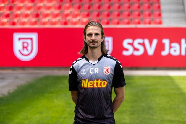 18 07 2024, Football, GER, Season 2024 2025, 2 Liga,Press appointment, SSV Jahn Regensburg Christoph Retzler SSV Jahn Regensburg, 2 BL, Porträttermin 2024 2025 DFL REGULATIONS PROHIBIT ANY USE OF PHOTOGRAPHS AS IMAGE SEQUENCES AND OR QUASI VIDEO Regensburg Bavaria Germany Jahnstadion Regensburg