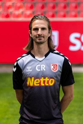 18 07 2024, Football, GER, Season 2024 2025, 2 Liga,Press appointment, SSV Jahn Regensburg Christoph Retzler SSV Jahn Regensburg, 2 BL, Porträttermin 2024 2025 DFL REGULATIONS PROHIBIT ANY USE OF PHOTOGRAPHS AS IMAGE SEQUENCES AND OR QUASI VIDEO Regensburg Bavaria Germany Jahnstadion Regensburg