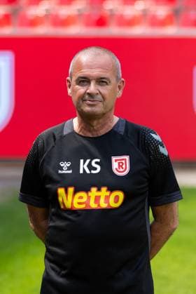 18 07 2024, Football, GER, Season 2024 2025, 2 Liga,Press event, SSV Jahn Regensburg Klaus Schneider SSV Jahn Regensburg, 2 BL, Porträttermin 2024 2025 DFL REGULATIONS PROHIBIT ANY USE OF PHOTOGRAPHS AS IMAGE SEQUENCES AND OR QUASI VIDEO Regensburg Bavaria Germany Jahnstadion Regensburg