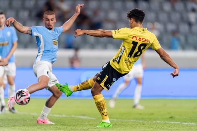 240718 Ahmed Qasem of Elfsborg during the UEFA Europa League qualification match between Pafos and Elfsborg on July 18, 2024 in Limassol Photo Alex Nicodim BILDBYRAN COP 282 AN0007 fotboll football soccer fotball uefa europa league pafos elfsborg bbeng  Copyright: ALEXxNICODIM BB240718BB765
