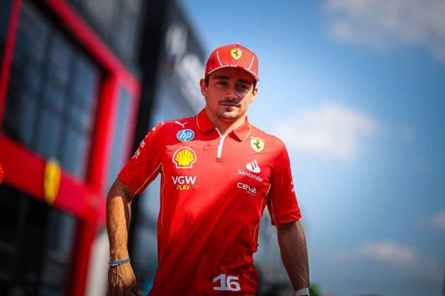 Mogyorod: 16 Charles Leclerc, (MON) Scuderia Ferrari during the Hungarian GP, Budapest 18-21 July 2024 Formula 1 World Championship, WM, Weltmeisterschaft 2024. Formula 1 Championship - Formula 1 Hungarian Grand Prix 2024 - Free Practice  - ZUMAp169 20240718_zsa_p169_318 Copyright: xFedericoxBasile IPAxSportx