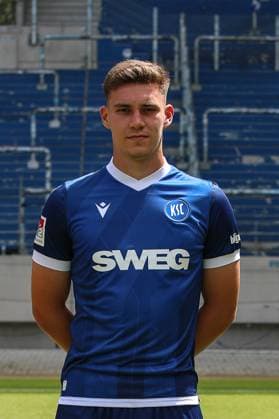 Marcel Beifus Karlsruher SC 04 GER, Karlsruher SC, Football, 2 Bundesliga, portrait date 2024 2025, 18 07 2024 GER, Karlsruher SC, Football, 2 Bundesliga, portrait date 2024 2025, 18 07 2024 Karlsruhe Copyright: xEibner-Pressefoto JanxPrihodax EP_JPA