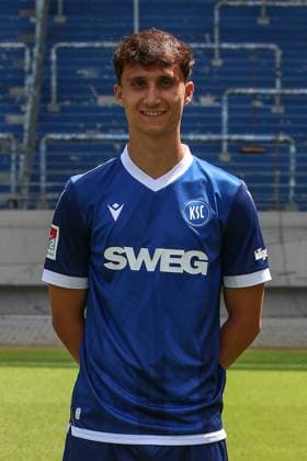 Noah Rupp Karlsruher SC 08 GER, Karlsruher SC, Football, 2 Bundesliga, portrait date 2024 2025, 18 07 2024 GER, Karlsruher SC, Football, 2 Bundesliga, portrait date 2024 2025, 18 07 2024 Karlsruhe Copyright: xEibner-Pressefoto JanxPrihodax EP_JPA