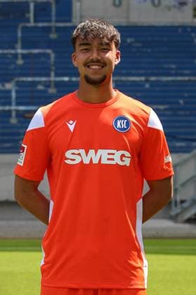 Aki Koch Karlsruher SC 18 GER, Karlsruher SC, Football, 2 Bundesliga, portrait date 2024 2025, 18 07 2024 GER, Karlsruher SC, Football, 2 Bundesliga, portrait date 2024 2025, 18 07 2024 Karlsruhe Copyright: xEibner-Pressefoto JanxPrihodax EP_JPA