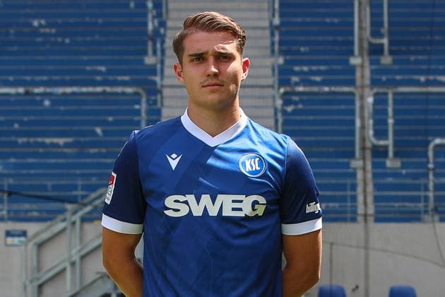 Ali Eren Ersungur Karlsruher SC 27 GER, Karlsruher SC, Football, 2 Bundesliga, portrait date 2024 2025, 18 07 2024 GER, Karlsruher SC, Football, 2 Bundesliga, portrait date 2024 2025, 18 07 2024 Karlsruhe Copyright: xEibner-Pressefoto JanxPrihodax EP_JPA